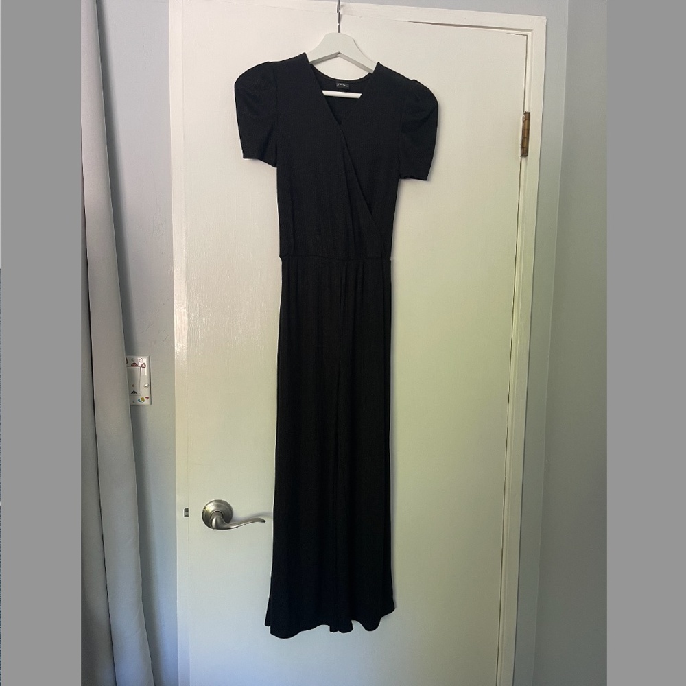 Girl's Black Jumpsuit